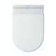 Duravit WC-Sitz Starck 3 o. Absenkaut., Scharn. Edelstahl, weiß