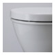 Duravit WC-Sitz Starck avec abaissement automatique, charnière inox, blanc