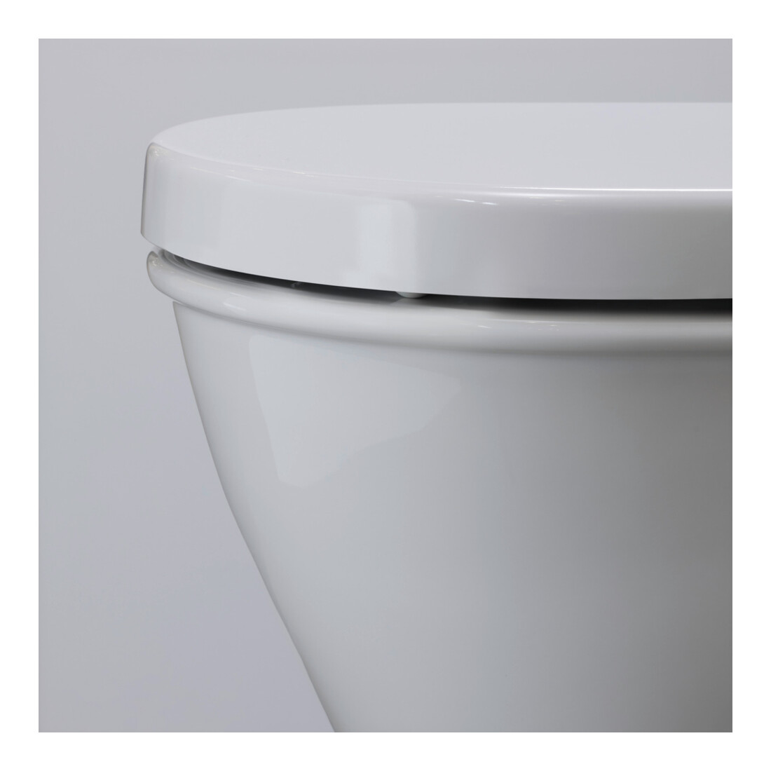 Duravit WC-Sitz Starck avec abaissement automatique, charnière inox, blanc