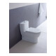 Duravit WC-Sitz Starck avec abaissement automatique, charnière inox, blanc-5