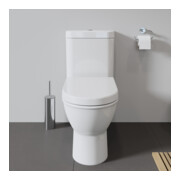 Duravit WC-Sitz Starck avec abaissement automatique, charnière inox, blanc-5
