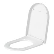 Duravit WC-Sitz Starck o Absenkaut., Scharnier Edelstahl, weiß-2