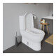 Duravit WC-Sitz Starck o Absenkaut., Scharnier Edelstahl, weiß-4