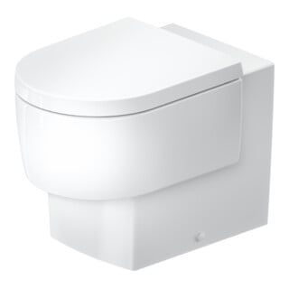 Duravit WC sur pied Balcoon 37x54 cm, 4,5 l, sans rebord, évac. horizont., blanc brillant