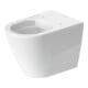 Duravit WC sur pied, chasse profonde D-Neo 37x58 cm, 4,5 l, sortie horizontale, sans rebord, blanc-4