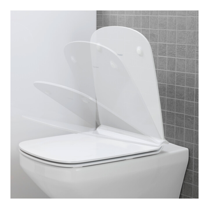 Duravit WC sur pied, chasse profonde DuraStyle 37x57,5 cm, 4,5 l, arrivée variable, blanc