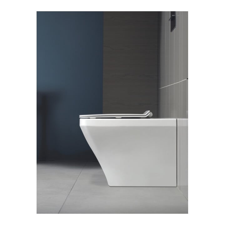 Duravit WC sur pied, chasse profonde DuraStyle 37x57,5 cm, 4,5 l, arrivée variable, blanc