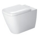 Duravit WC sur pied, chasse profonde Happy D.2 36,5x57 cm, 4,5 l, évac. horizontale, blanc-1