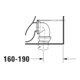 Duravit WC sur pied combiné, cuvette à chasse profonde DuraStyle 39x70,5 cm, 4,5 l, blanc-5