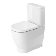 Duravit WC sur pied, cuvette à chasse profonde D-Code 37x60 cm, 4,5 l, sortie horizontale, blanc