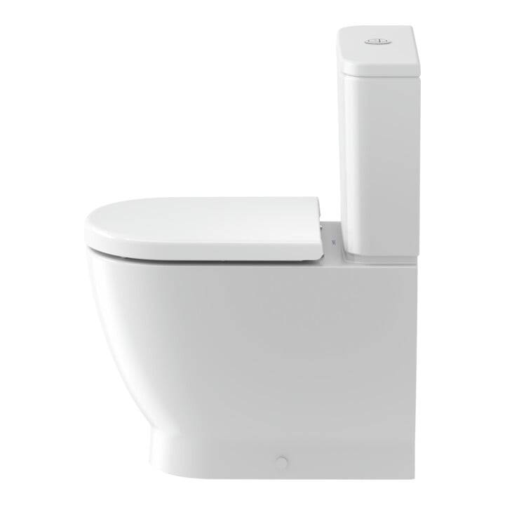 Duravit WC sur pied, cuvette à chasse profonde D-Code 37x60 cm, 4,5 l, sortie horizontale, blanc
