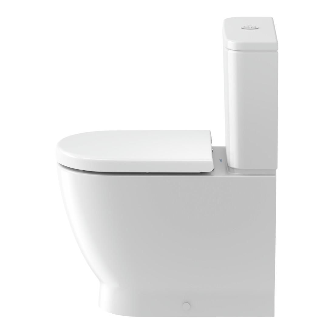 Duravit WC sur pied, cuvette à chasse profonde D-Code 37x60 cm, 4,5 l, sortie horizontale, blanc