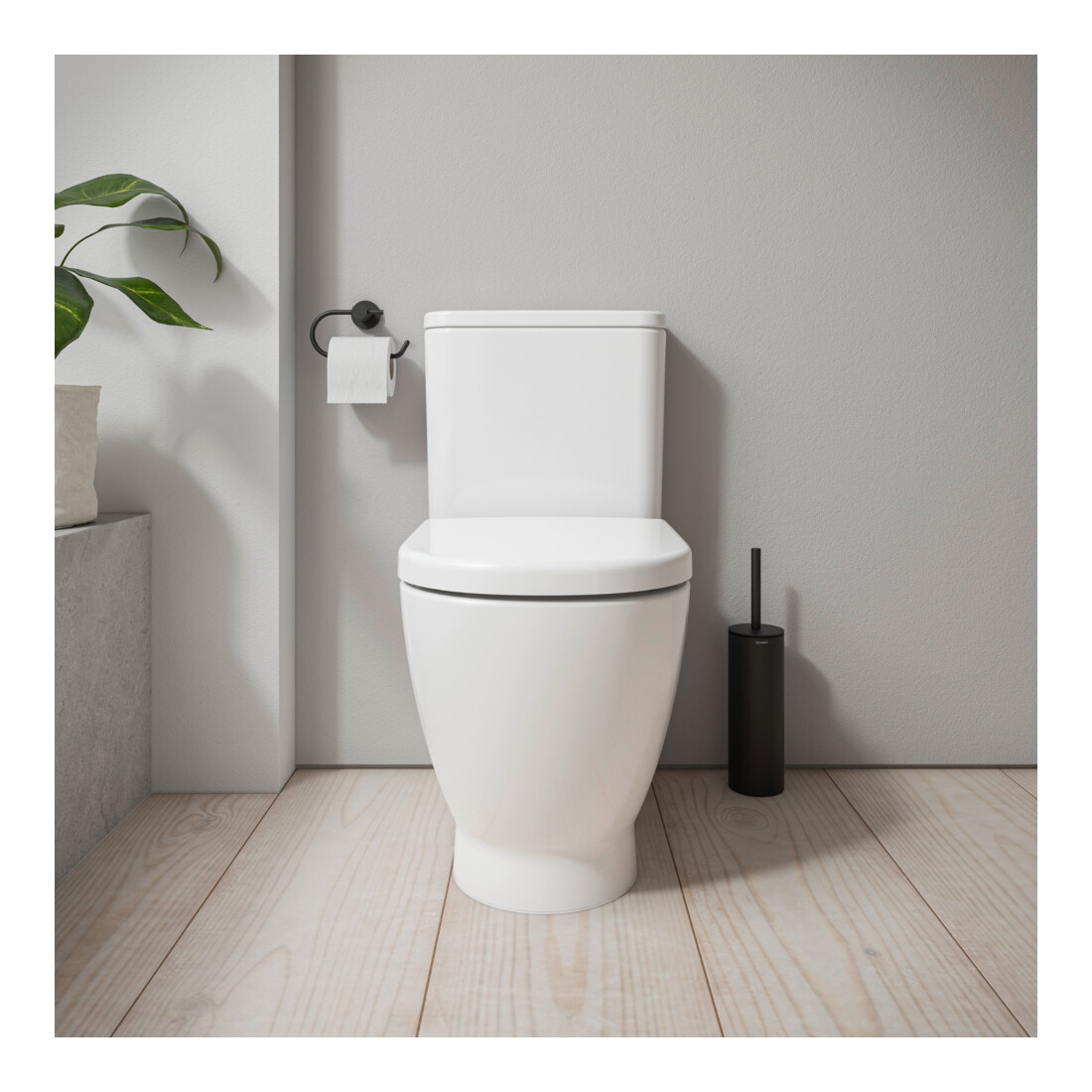 Duravit WC sur pied, cuvette à chasse profonde D-Code 37x60 cm, 4,5 l, sortie horizontale, blanc
