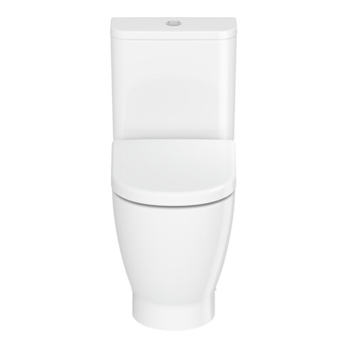 Duravit WC sur pied, cuvette à chasse profonde D-Code 37x60 cm, 4,5 l, sortie horizontale, blanc