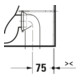 Duravit WC sur pied, cuvette à chasse profonde Qatego 39x60cm, 4,5 l, sans rebord, blanc brillant-5