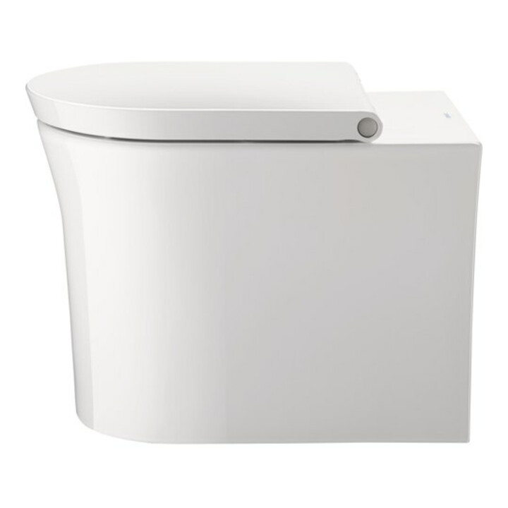 Duravit WC sur pied, cuvette profonde White Tulip 37x58 cm, 4,5 l, évac. horiz., sans rebord, blanc