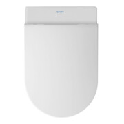 Duravit WC sur pied, cuvette profonde White Tulip 37x58 cm, 4,5 l, évac. horiz., sans rebord, blanc-4