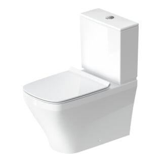 Duravit WC sur pied DuraStyle, chasse profonde 37x70,5 cm, 4,5 l, entrée variable, blanc
