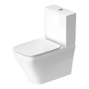 Duravit WC sur pied DuraStyle, chasse profonde 37x70,5 cm, 4,5 l, entrée variable, blanc