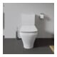 Duravit WC sur pied DuraStyle, chasse profonde 37x70,5 cm, 4,5 l, entrée variable, blanc