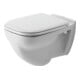 Duravit WC suspendu à chasse plate D-Code 35,5x54 cm, 6 l, blanc-1