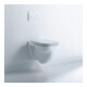 Duravit WC suspendu à chasse plate D-Code 35,5x54 cm, 6 l, blanc