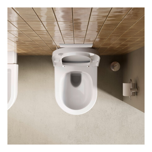 Duravit WC suspendu Balcoon 37x54 cm, blanc brillant