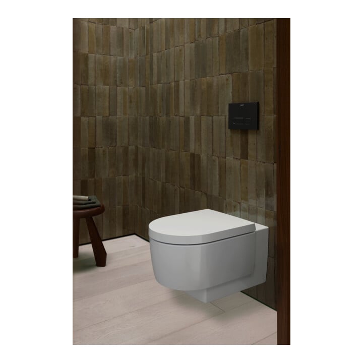 Duravit WC suspendu Balcoon 37x54 cm, blanc brillant