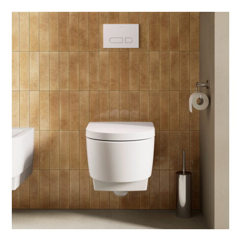 Duravit WC suspendu Balcoon 37x54 cm, blanc mat soyeux