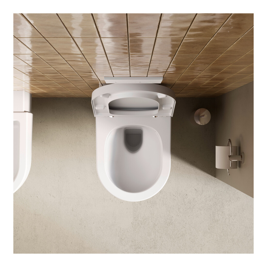 Duravit WC suspendu Balcoon 37x54 cm, blanc mat soyeux