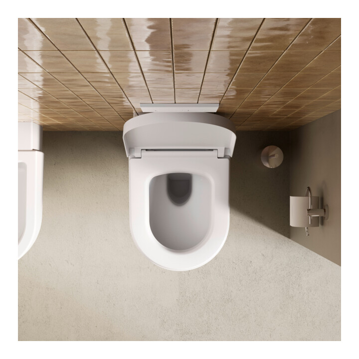 Duravit WC suspendu Balcoon 37x54 cm, blanc mat soyeux