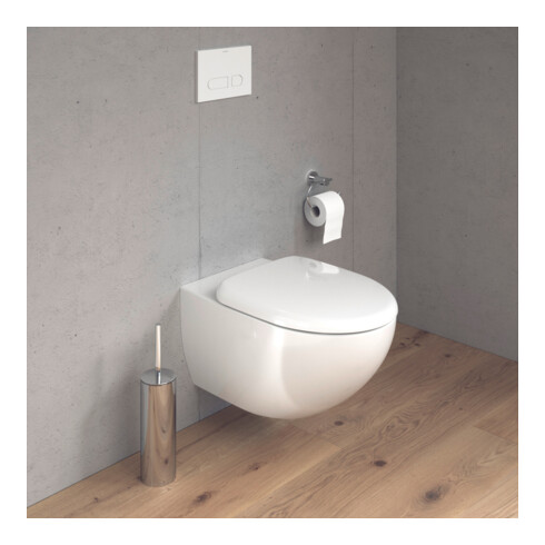 Duravit WC suspendu, chasse profonde Architec 36,5x57,5 cm, 4,5 l, sans bride, blanc