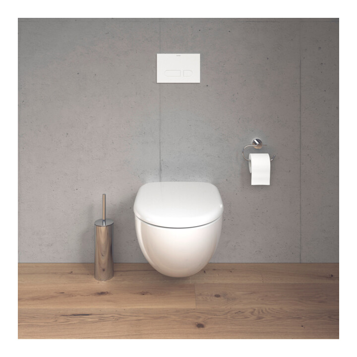 Duravit WC suspendu, chasse profonde Architec 36,5x57,5 cm, 4,5 l, sans bride, blanc