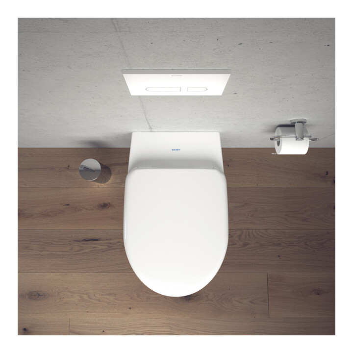 Duravit WC suspendu, chasse profonde Architec 36,5x57,5 cm, 4,5 l, sans bride, blanc