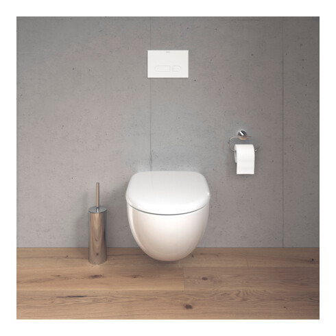 Duravit WC suspendu, chasse profonde Architec 36,5x57,5 cm, 4,5 l, sans bride, blanc