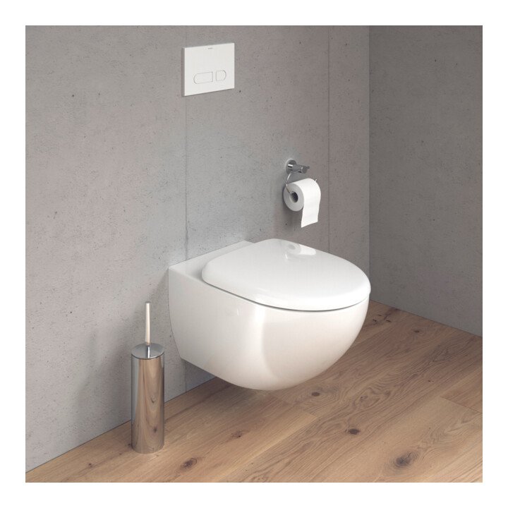 Duravit WC suspendu, chasse profonde Architec 36,5x57,5 cm, 4,5 l, sans bride, blanc