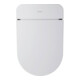 Duravit WC suspendu compact D-Neo, chasse profonde, 220-240 V, 50 Hz, sans rebord, HygieneGlaze