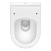 Duravit WC suspendu, cuvette à chasse basse Starck 3 37x54 cm, 4,5 l, sans rebord, blanc-2