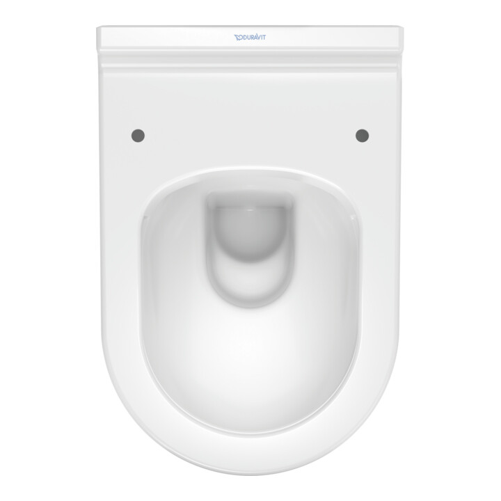 Duravit WC suspendu, cuvette à chasse basse Starck 3 37x54 cm, 4,5 l, sans rebord, blanc