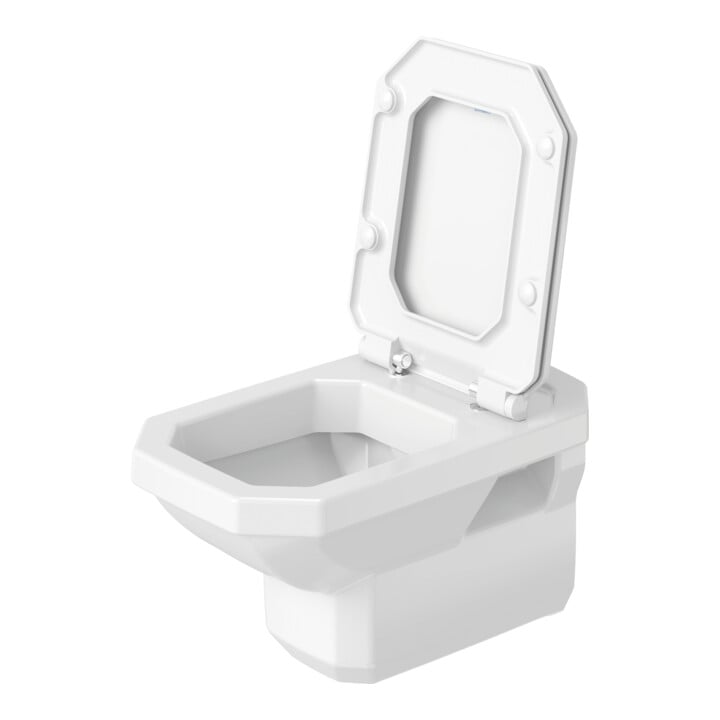 Duravit WC suspendu, cuvette à chasse profonde 1930 35,5x58,5 cm, 6,0 l, blanc