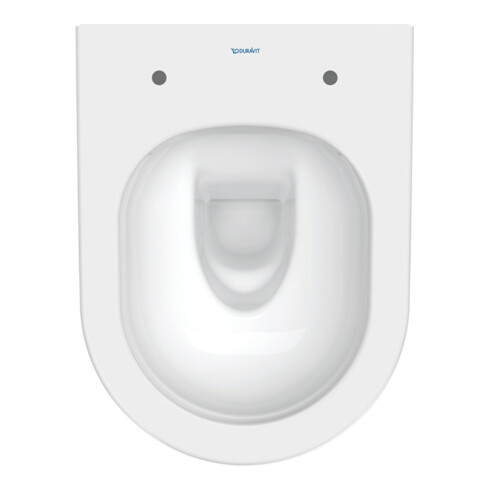 Duravit WC suspendu, cuvette à chasse profonde Compact D-Neo 37x48 cm, 4,5 l, sans bride, blanc