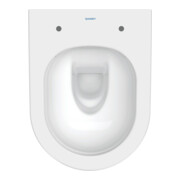 Duravit WC suspendu, cuvette à chasse profonde Compact D-Neo 37x48 cm, 4,5 l, sans bride, blanc-4