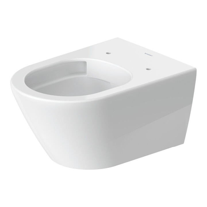 Duravit WC suspendu, cuvette à chasse profonde D-Neo 37x54 cm, 4,5 l, Rimless, blanc