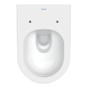 Duravit WC suspendu, cuvette à chasse profonde D-Neo avec abattant, Rimless, blanc-2