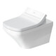 Duravit WC suspendu, cuvette à chasse profonde DuraStyle 37,6x62 cm, 4,5 l, sans bride, blanc-1