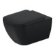 Duravit WC suspendu, cuvette à chasse profonde Happy D.2 36,5x54 cm, 4,5 l, sans bride, anthracite HygGlaze-1