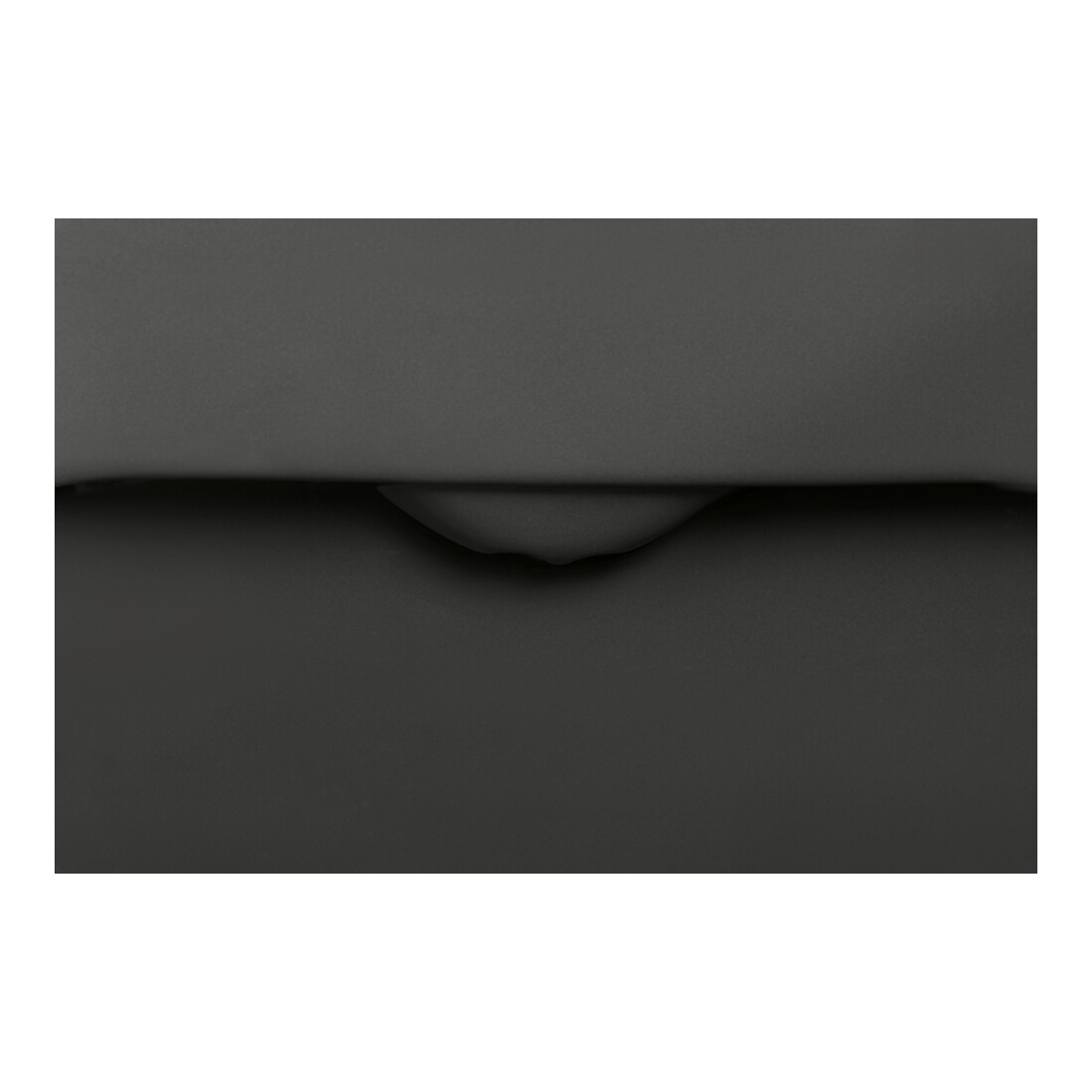 Duravit WC suspendu, cuvette à chasse profonde Happy D.2 36,5x54 cm, 4,5 l, sans bride, anthracite HygGlaze