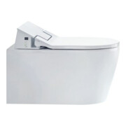 Duravit WC suspendu, cuvette à chasse profonde Me by Starck 37,3x57cm, 4,5 l, sans rebord, blanc-3