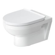 Duravit WC suspendu, cuvette à chasse profonde No. 1 36,5x54 cm, Rimless, blanc
