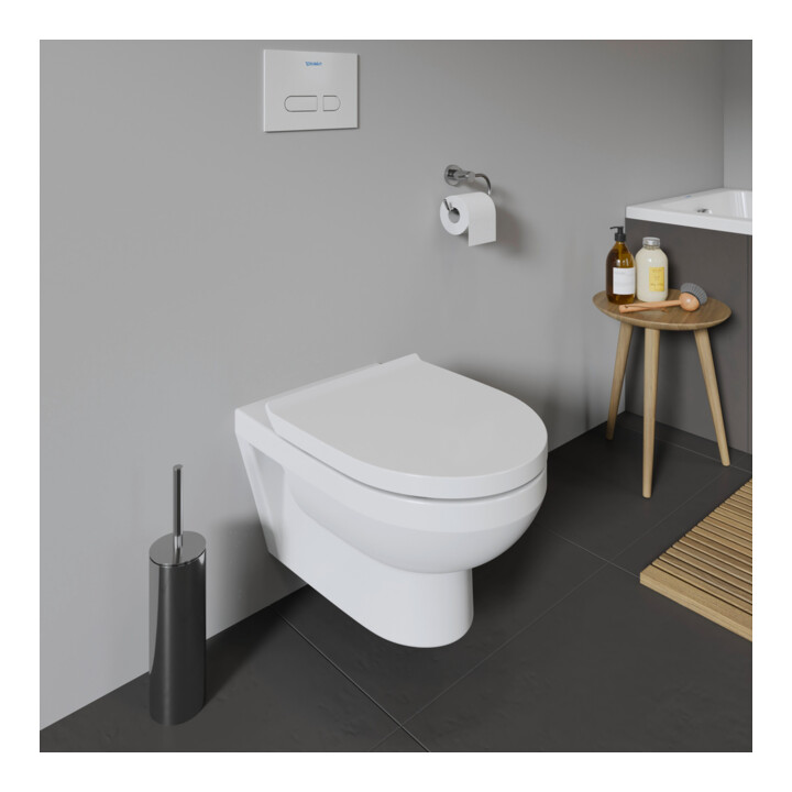 Duravit WC suspendu, cuvette à chasse profonde No. 1 36,5x54 cm, Rimless, blanc